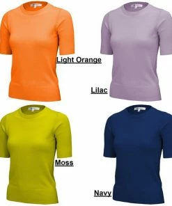 Mak Classic Short Sleeved Crew Sweater | Pinup Girl Under $60 14 Mak Classic Short Sleeved Crew Sweater | Pinup Girl Under $60