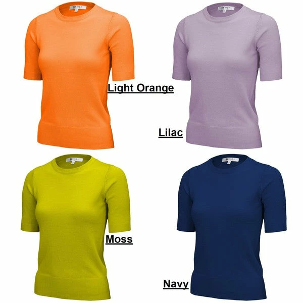 Mak Classic Short Sleeved Crew Sweater | Pinup Girl Under $60 8 Mak Classic Short Sleeved Crew Sweater | Pinup Girl Under $60