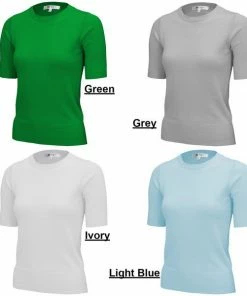 Mak Classic Short Sleeved Crew Sweater | Pinup Girl Under $60 13 Mak Classic Short Sleeved Crew Sweater | Pinup Girl Under $60