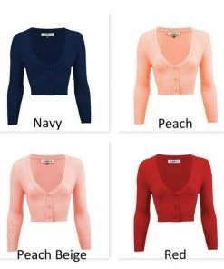 Mak Classic Pinup Button Up Cropped Cardigan | Pinup Girl Classics