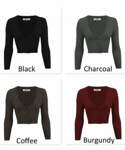 Mak Classic Pinup Button Up Cropped Cardigan | Pinup Girl Classics