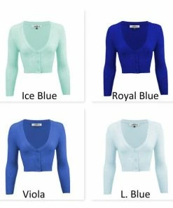 Mak Classic Pinup Button Up Cropped Cardigan | Pinup Girl Classics