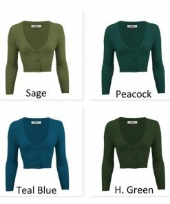 Mak Classic Pinup Button Up Cropped Cardigan | Pinup Girl Classics