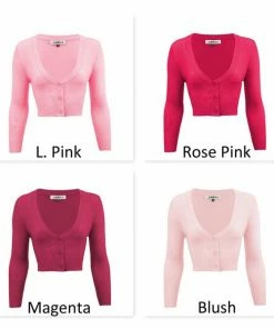 Mak Classic Pinup Button Up Cropped Cardigan | Pinup Girl Classics