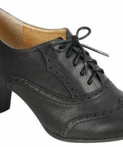 MDC International Inc Dolly Oxford Heels In Black