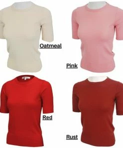 Mak Classic Short Sleeved Crew Sweater | Pinup Girl Under $60 12 Mak Classic Short Sleeved Crew Sweater | Pinup Girl Under $60
