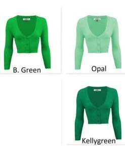 Mak Classic Pinup Button Up Cropped Cardigan | Pinup Girl Classics