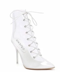 Pinup Girl Clothing Final Sale - The Clear Choice Boot In White Shop All In-Stock Items By Size