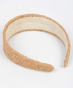 H&D Accessories Summer Sun Faux Straw Headband