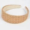 H&D Accessories What's New, Pussycat? Summer Sun Faux Straw Headband