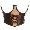 Daisy Corsets What's New, Pussycat? Titania Faux Leather Steel Boned Lace Up Corset