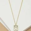 LA3Accesories What's New, Pussycat? Tarot Card Necklace In Heart