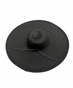 Too Too Hat Coming Soon - Shaded And Chic Vintage Inspired Wide Brim Hat In Black What's New, Pussycat?