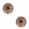Ole - FashionGo Shop All In-Stock Items By Size Final Sale - Crystal Snowflake Clip Earrings In Gold