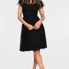 Melody Black Dress With Lace | Voodoo Vixen 1 Melody Black Dress With Lace | Voodoo Vixen