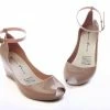 Fiore Rosa - Colombia Shop All In-Stock Items By Size Final Sale - Rosa Smitten Kitten Wedge Heel In Beige