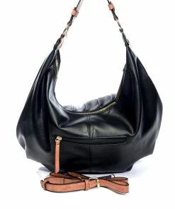 Catherine K On The Move Vegan Leather Purse In Black