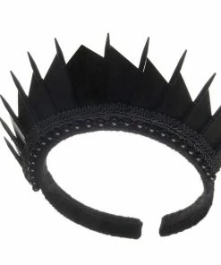 Blade Crown In Black | Loschy Designs
