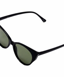 Joia What's New, Pussycat? Newmar Cat Eye Sunglasses In Black