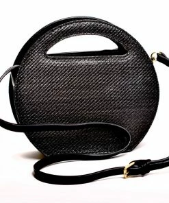 Joia Tiki Oasis Wicker Handbag In Black Shop All In-Stock Items By Size