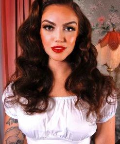 The Perfect Vintage Peasant Top In White | Pinup Couture Shop All In-Stock Items By Size 33 The Perfect Vintage Peasant Top In White | Pinup Couture Shop All In-Stock Items By Size