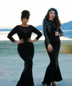 Theodora Gown In Black Ponte De Roma | Deadly Dames What's New, Pussycat? 18 Theodora Gown In Black Ponte De Roma | Deadly Dames What's New, Pussycat?