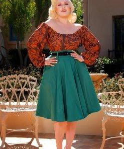 LBHM Final Sale - Sylvie Long Sleeve Peasant Top In Burgundy Capri Floral Crepe | Laura Byrnes & Hope Morrison Shop All In-Stock Items By Size