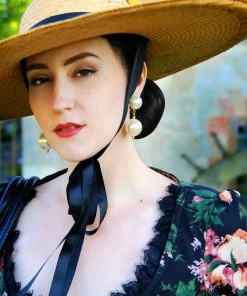 Mariette Peplum Jacket In Dark Bella Roses Gabardine | Laura Byrnes Design