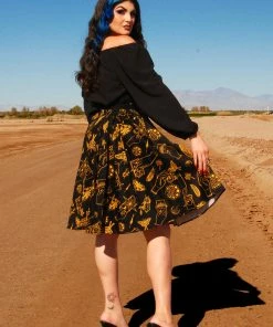 LBHM Long Jun Skirt In Stregheria Sateen | Laura Byrnes & Hope Johnstun