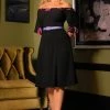 Laura Byrnes Design Viva 40s Style Tulip Skirt In Solid Black Crepe | Laura Byrnes What's New, Pussycat?