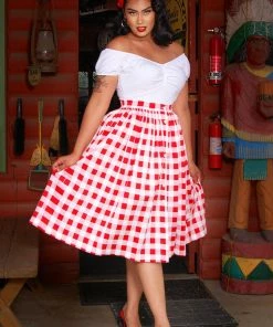 Brigitte Gathered Short Sleeve Peasant Top In White Stretch Knit | Laura Byrnes Design