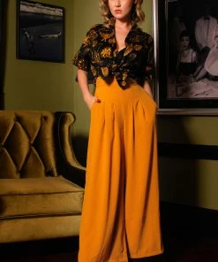 LBHM What's New, Pussycat? Unisex Button Down Shirt In Stregheria Sateen | Laura Byrnes & Hope Johnstun