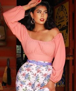 What's New, Pussycat? 1 Inch Grommet Belt In Lavender Sateen | Pinup Girl Clothing