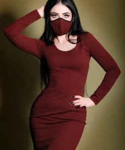 Hannah Wiggle Dress In Garnet Crepe | Laura Byrnes Design What's New, Pussycat? 12 Hannah Wiggle Dress In Garnet Crepe | Laura Byrnes Design What's New, Pussycat?