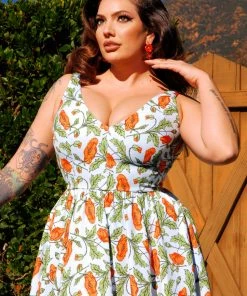 LBHM Tara Maxi Day Dress In California Poppies Crepe | Laura Byrnes & Hope Johnstun What's New, Pussycat? 7 LBHM Tara Maxi Day Dress In California Poppies Crepe | Laura Byrnes & Hope Johnstun What's New, Pussycat?
