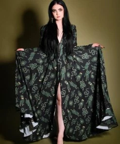 LBHM Clarice Coat Dress In Black Ground Garden Of Eden Crepe | Laura Byrnes & Hope Johnstun What's New, Pussycat? 13 LBHM Clarice Coat Dress In Black Ground Garden Of Eden Crepe | Laura Byrnes & Hope Johnstun What's New, Pussycat?