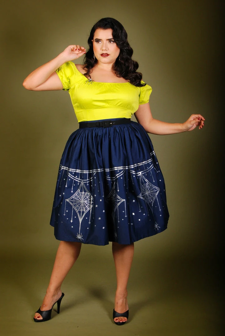 Shop All In-Stock Items By Size Vintage Short Sleeve Peasant Top In Chartreuse Cotton Sateen | Pinup Couture 6 Shop All In-Stock Items By Size Vintage Short Sleeve Peasant Top In Chartreuse Cotton Sateen | Pinup Couture