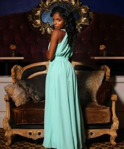 Laura Byrnes Design Final Sale - Maybelle Vintage 70's Maxi Dress In Solid Mint | Laura Byrnes Shop All In-Stock Items By Size 10 Laura Byrnes Design Final Sale - Maybelle Vintage 70's Maxi Dress In Solid Mint | Laura Byrnes Shop All In-Stock Items By Size