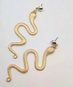 Qingdao Singsun Crafts Co - Alibaba Simonetta Snake Earrings In Gold What's New, Pussycat?