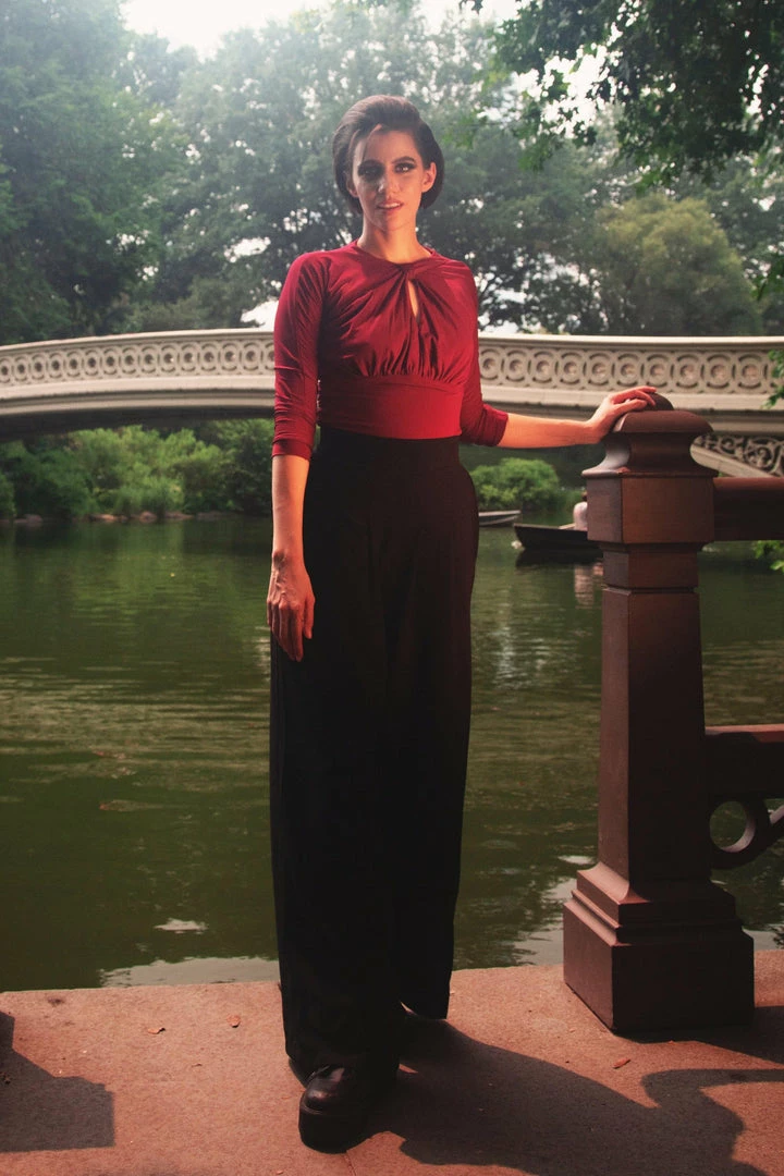 Malia Top In Merlot ITY | Laura Byrnes Design 10 Malia Top In Merlot ITY | Laura Byrnes Design