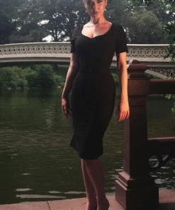 What's New, Pussycat? The Priscilla 60s Wiggle Dress In Black | Pinup Couture 29 What's New, Pussycat? The Priscilla 60s Wiggle Dress In Black | Pinup Couture