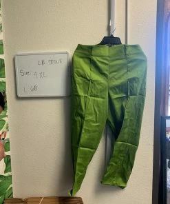 Pinup Girl Clothing OYS - LB Trousers In Olive - L68 Shop All In-Stock Items By Size