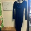 Pinup Girl Clothing Shop All In-Stock Items By Size OYS - Beatrix Gown In Blue Velvet - L68