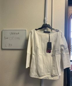 Pinup Girl Clothing OYS - Sabrina Top In Ivory - L70 Shop All In-Stock Items By Size