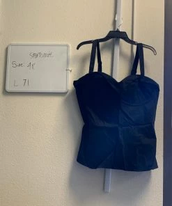 Pinup Girl Clothing OYS - Stephanie Top In Black - L71