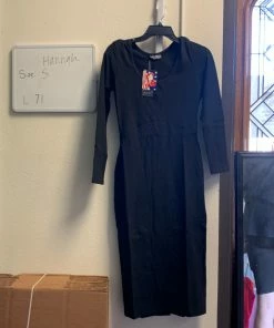 Pinup Girl Clothing OYS - Hannah Wiggle In Black - L71 Shop All In-Stock Items By Size