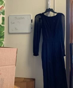 Pinup Girl Clothing Shop All In-Stock Items By Size OYS - Theodora Gown In Black - L76