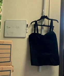 Pinup Girl Clothing Shop All In-Stock Items By Size OYS - Vamp Top In Black - L78