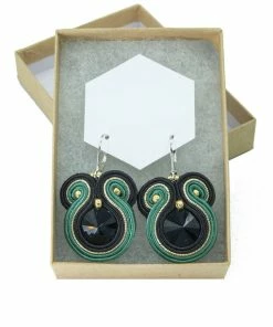 Twisted Snake Soutache Earrings | SABO Designs