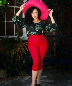 LBHM Final Sale - Sylvie Long Sleeve Peasant Top In Dark Floral Crepe | Laura Byrnes & Hope Morrison